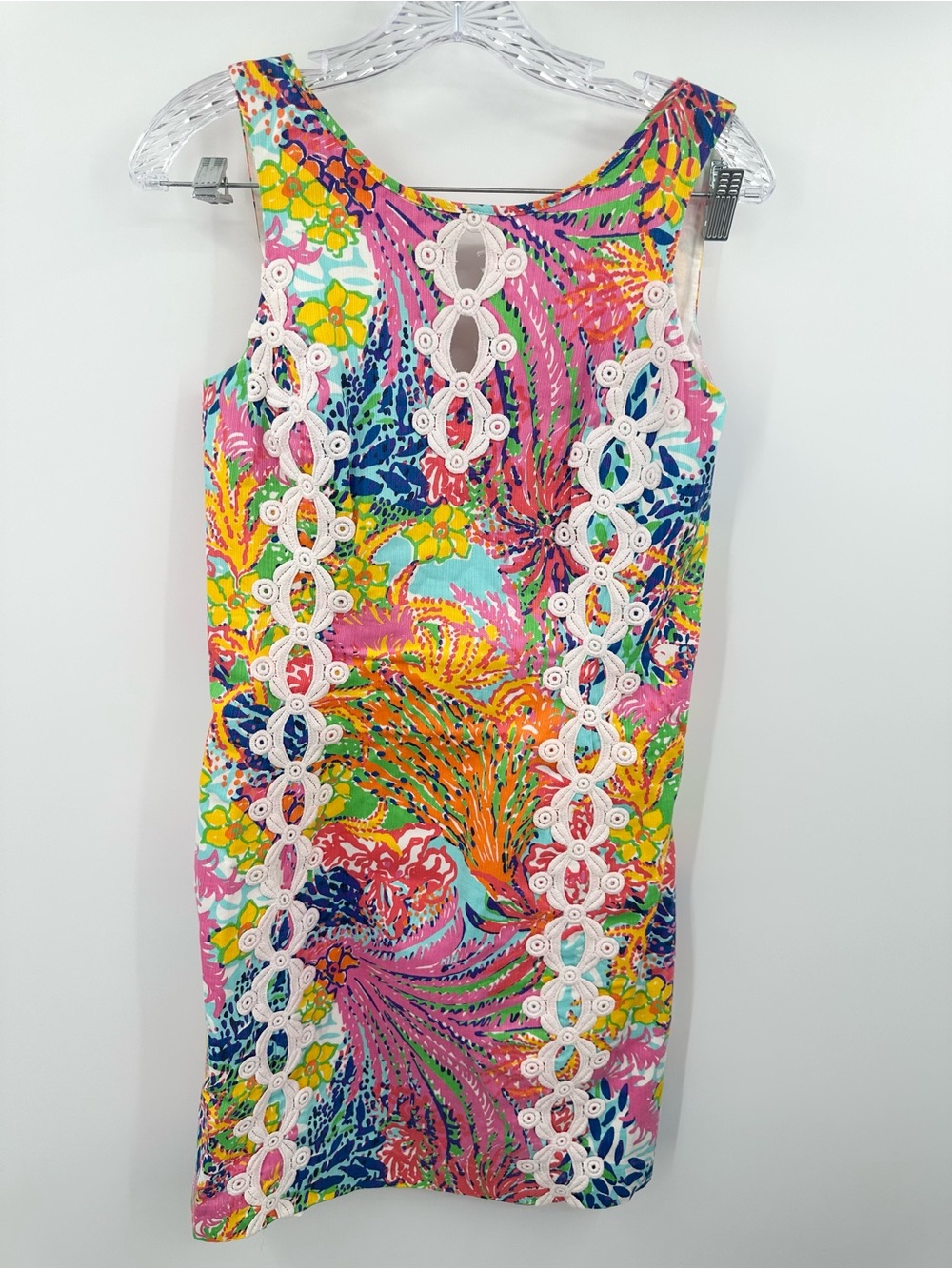 Lilly Pulitzer Women's Fishing For Compliments Sheath Mini Dress Size 6